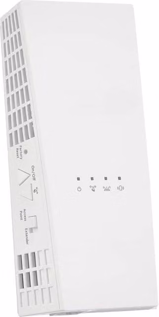 Ripetitore di segnale Wi-Fi Dual Band Netgear con porta Ethernet/LAN, colore bianco