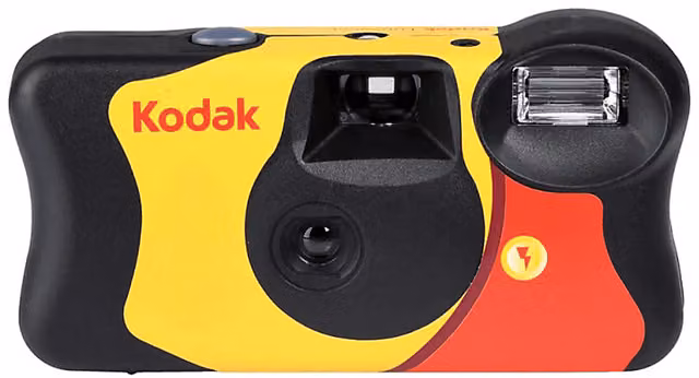Fotocamera analogica usa e getta Kodak Fun Saver multicolore con 27 pose e flash