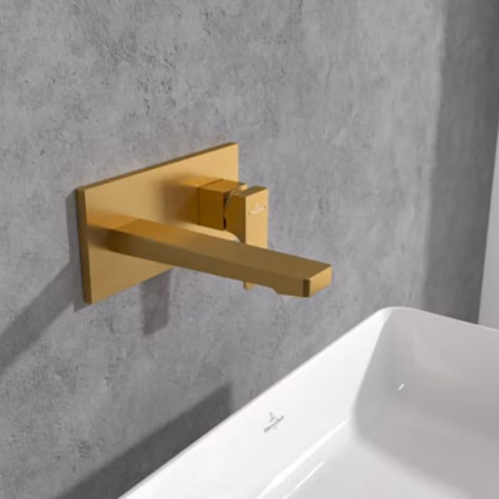 Miscelatore monocomando per lavabo della serie Architectura Square di Villeroy & Boch