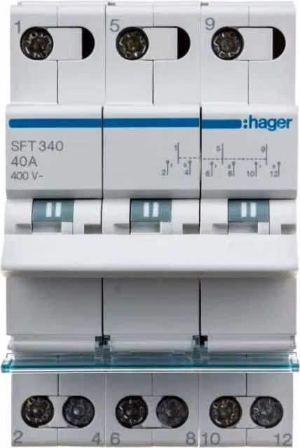 Accessori Hager per il pannello di controllo SFT340