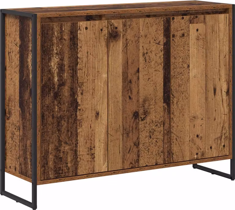 Mobile laterale Legno vecchio 96,5 x 30 x 75 cm