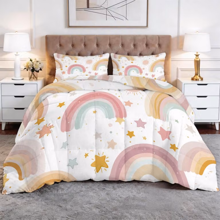 Copertura per letto "4 Stagioni" 200 x 200 cm con federe