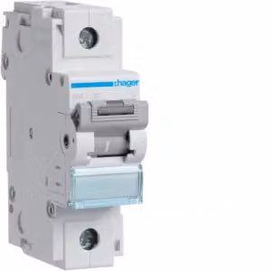 Interruttore automatico unipolare 15 kA, caratteristica D, 125 A, 1,5 moduli