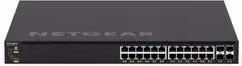 Switch di rete Netgear M4350 Series GSM4328 100NES Managed PoE+ 28 porte Black Gigabit/10GBASE-X