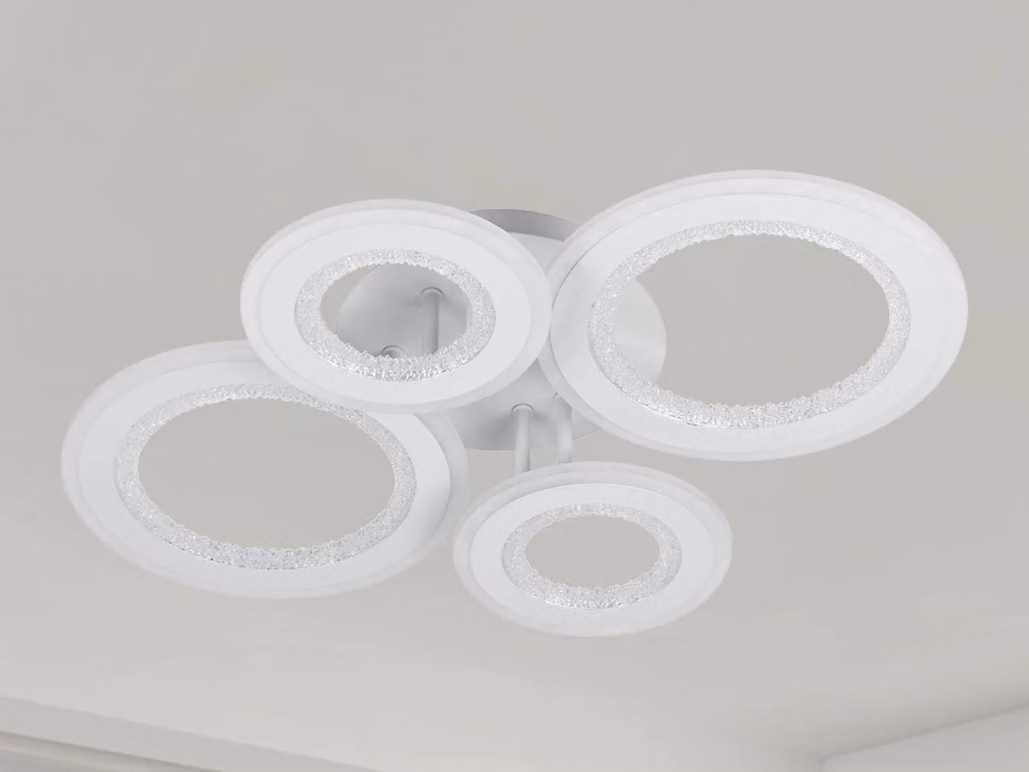 Lampada a soffitto a LED con telecomando, 100W - J3346/W