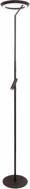 Lampada da terra LED nera CELESTE Lucide
