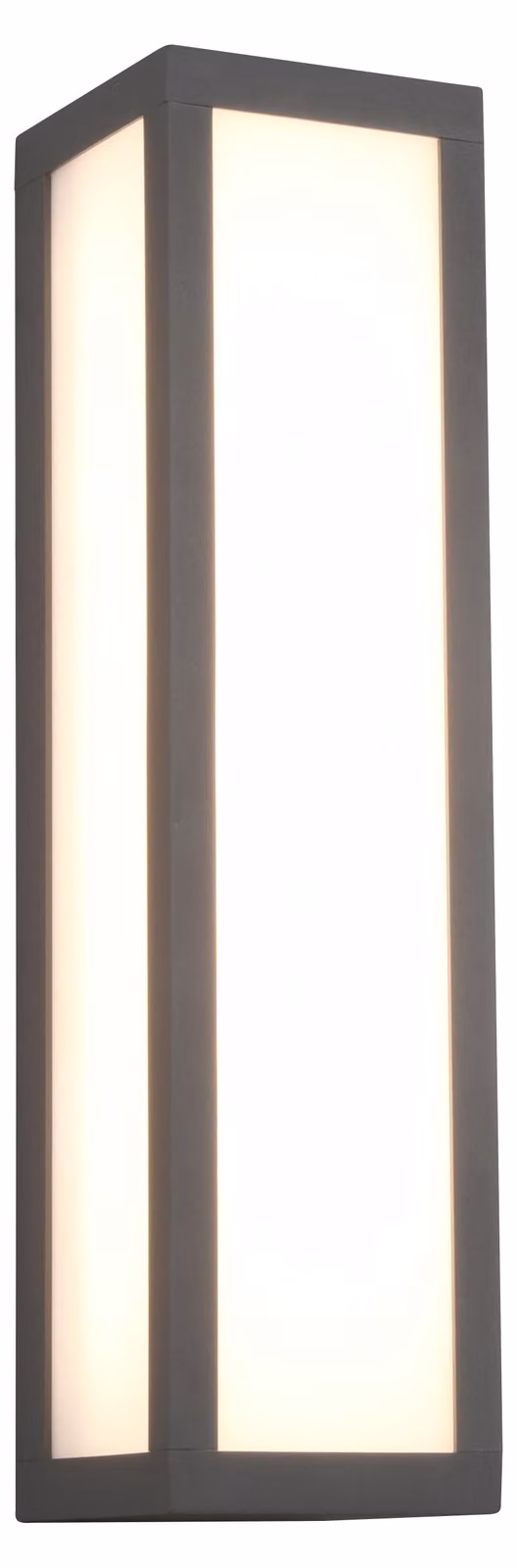 Applique a LED per esterni - bianco - alluminio - plastica - 9 x 36 cm - per esterni