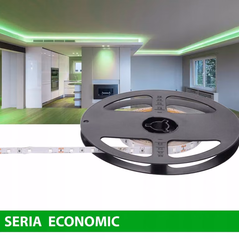 Striscia LED Prescot, 12V, verde, 30 LED al metro, 5 metri