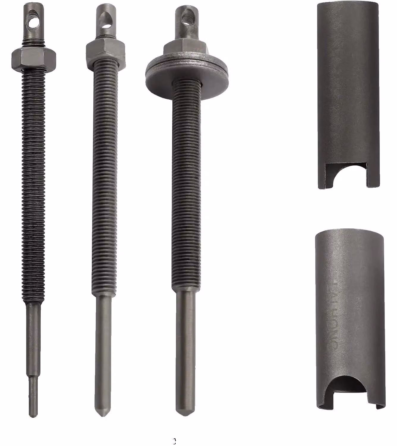 Set di estrattori per cuscinetti, kit di 8 utensili, per applicazioni da 0,35 a 1,18 pollici, realizzato Acciaio al carbonio 45#, elevata resistenza alla trazione, versatile per applicazioni motociclistiche