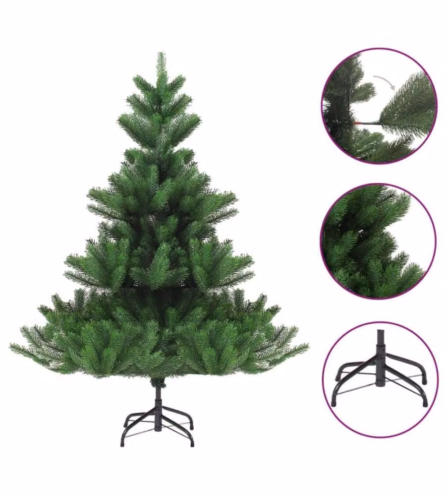 Albero di Natale Artificiale Abete Nordmann Verde 180 cm