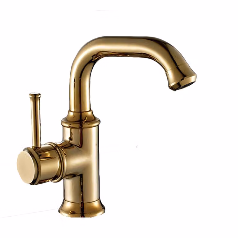 Rubinetto per lavabo, stile retrò, GOLDEN MELINEA LAUFERI