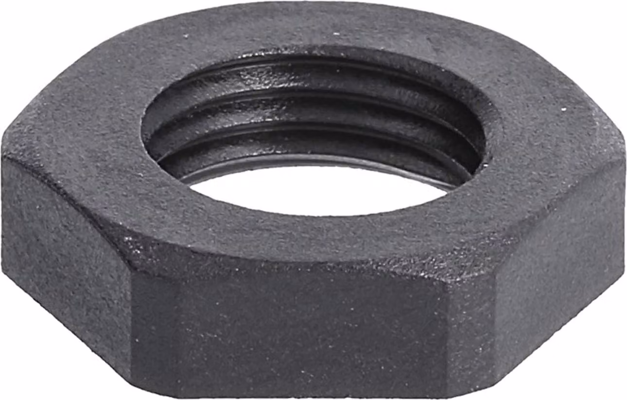 WISKA Controdado PG7x1,27 GPA-07 Esagonale Poliammide (PA) Colore nero intenso RAL 9005 - 1 pezzo