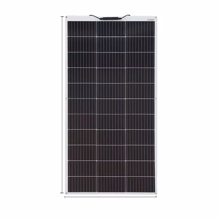 Pannello solare flessibile, potenza massima di 100W, leggero e resistente, dimensioni: 1065x550x2,5 mm