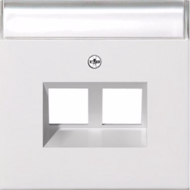 Gira cover Jack modulare 30Grd 2-gang rws 2640112