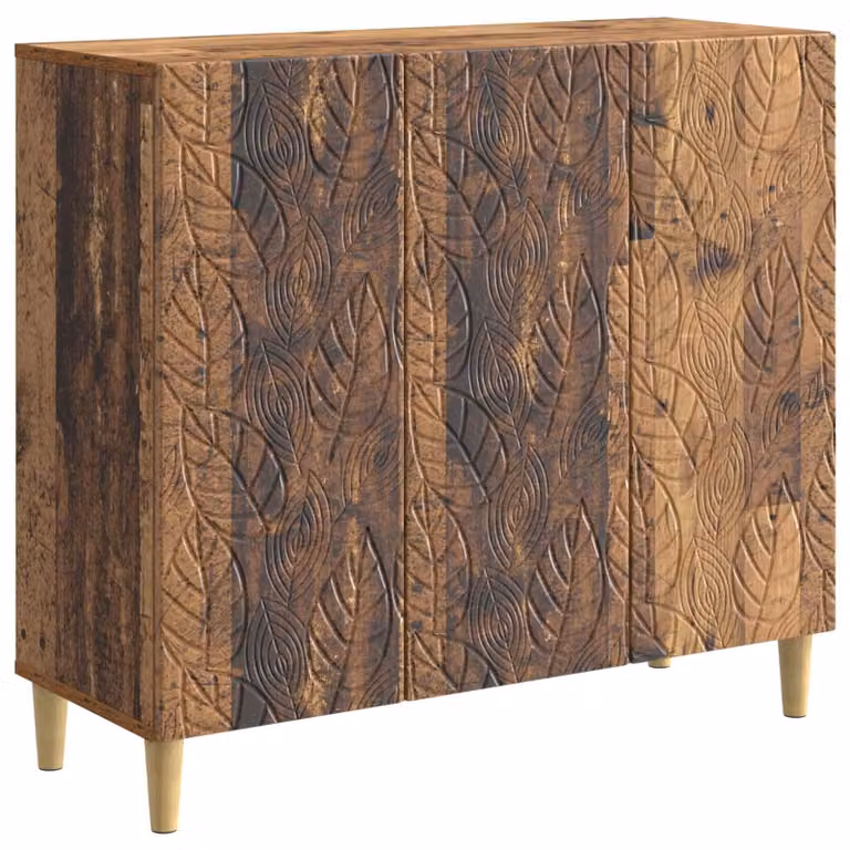 Credenza Legno antico 89 x 34,5 x 80 cm Legno ingegnerizzato