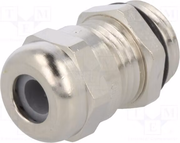 1 x Raccordo per cavo PG7, materiale: ottone, codice prodotto: 1.609.0700.15, grado di protezione IP68