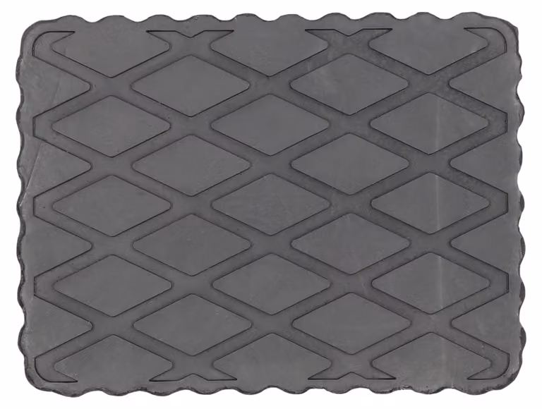 KS Tools Tampone in gomma 03 per piattaforme di sollevamento, 160 x 120 x 40 mm