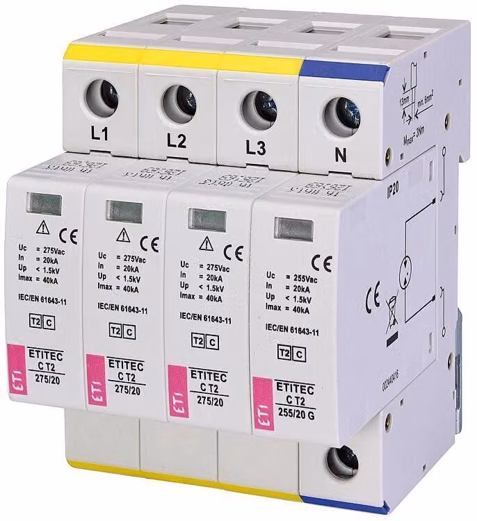 ETI ETITEC C T2 275/20 3+1, modello REG