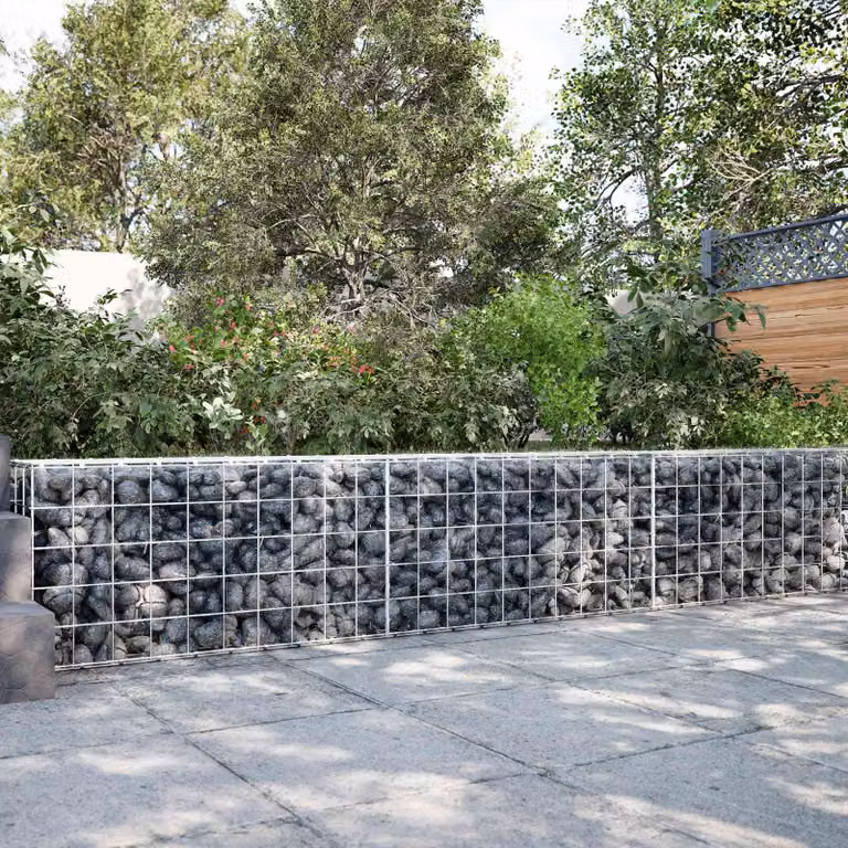 vidaXL Gabione con Filo da 3,5 mm e Rete da 10x10 cm 300x30x50 cm