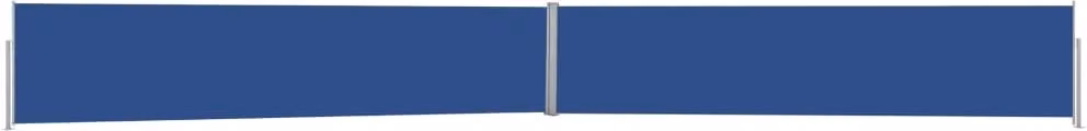 Tenda Laterale Retrattile per Patio 140x1200 cm Blu