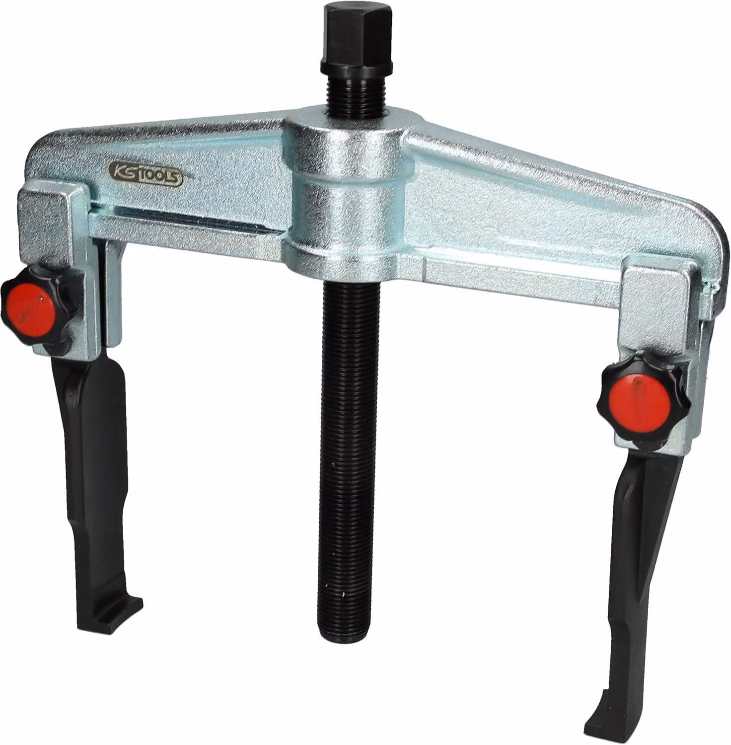 Estrattore a due bracci con sistema di serraggio rapido, da 60 a 200 mm, con ganci sottili