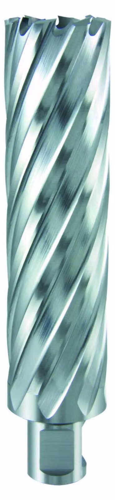 Carotatrice RUKO HSS con codolo Weldon (3/4"). Ø 30 mm, profondità di taglio: 110 mm