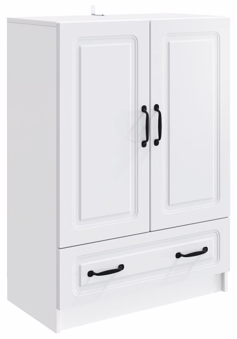 Credenza Bianco 66 x 34,5 x 92 cm Legno ingegnerizzato