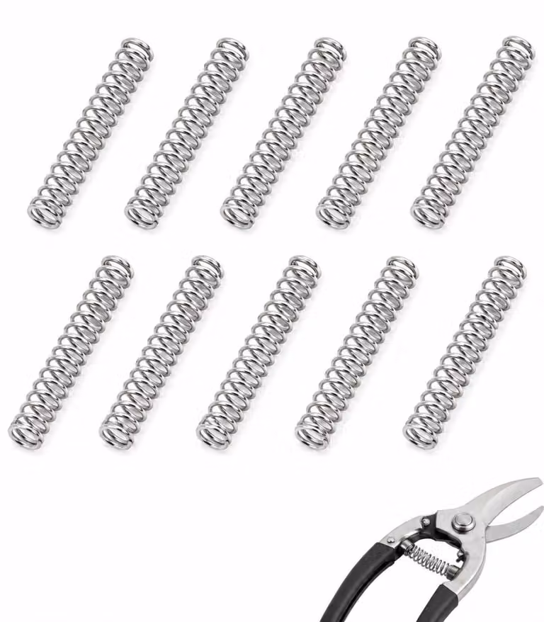 Molle a molla, confezione da 10 pezzi, dimensioni 0,3x3x15 mm, in acciaio inossidabile, per serrature e progetti fai-da-te