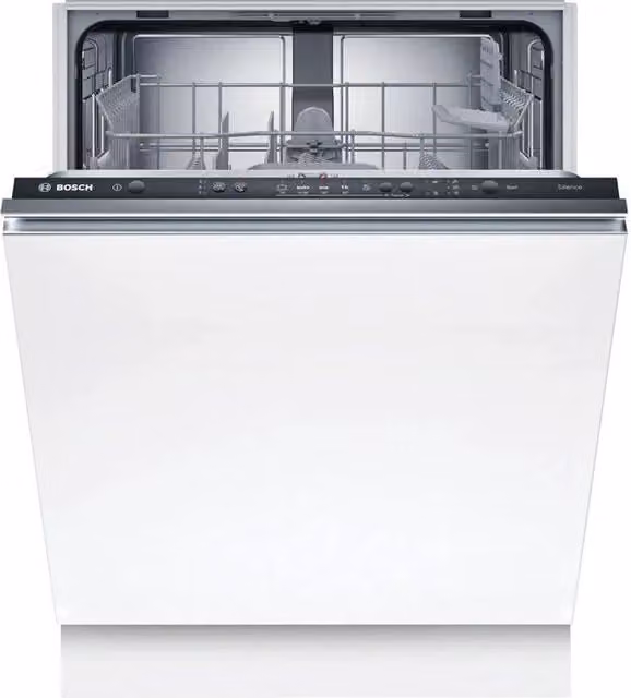 Bosch SMV25AX06E Serie 2 Lavastoviglie a Scomparsa Totale 12 coperti Classe E 48 dB AquaStop colore Nero H: 81.5 cm, L: 59.8 cm, P: 55.0 cm