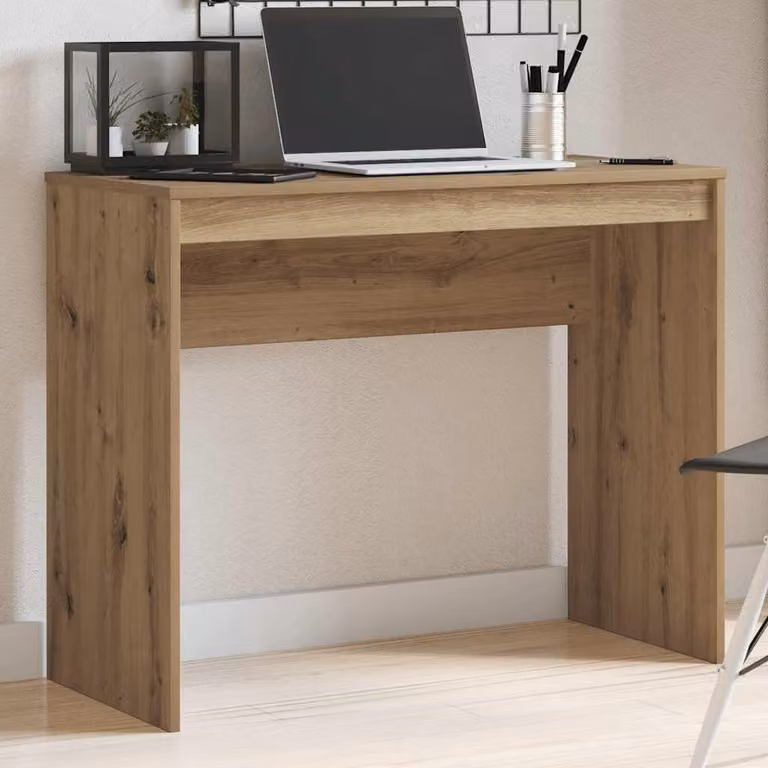 Maison Exclusive - Scrivania in rovere artigianale 90x40x72 cm Materiale ligneo
