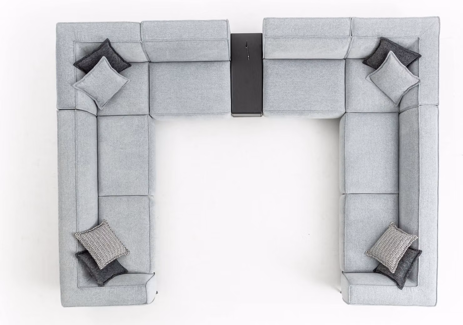 Ecksofa U-Form Möbel Wohnzimmer Luxus Modern Big Sofa Couch Wohnlandschaft