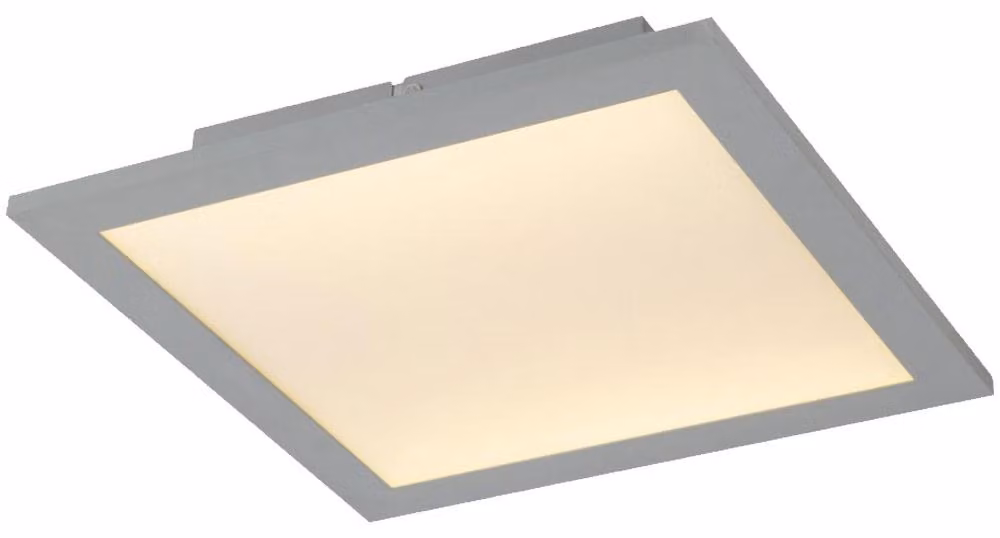 Pannello da soffitto a LED, alluminio, 1140 lumen, bianco caldo, L 30 cm