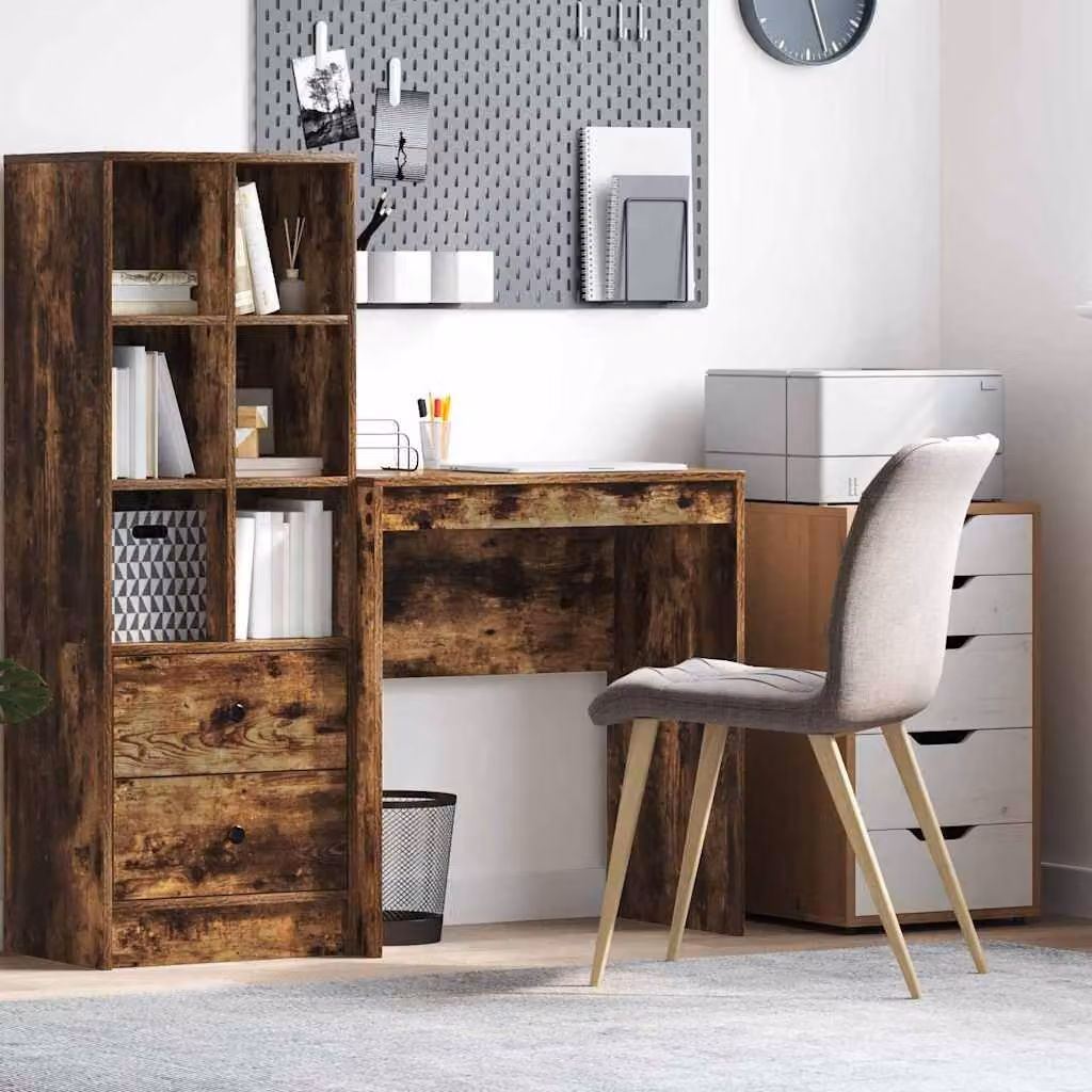 Maison Exclusive - Scrivania in rovere affumicato 70 x 40 x 76 cm