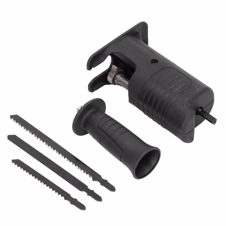 Set di accessori per sega circolare per trapano a batteria con lame per il taglio di metallo e legno, seghetti alternativi