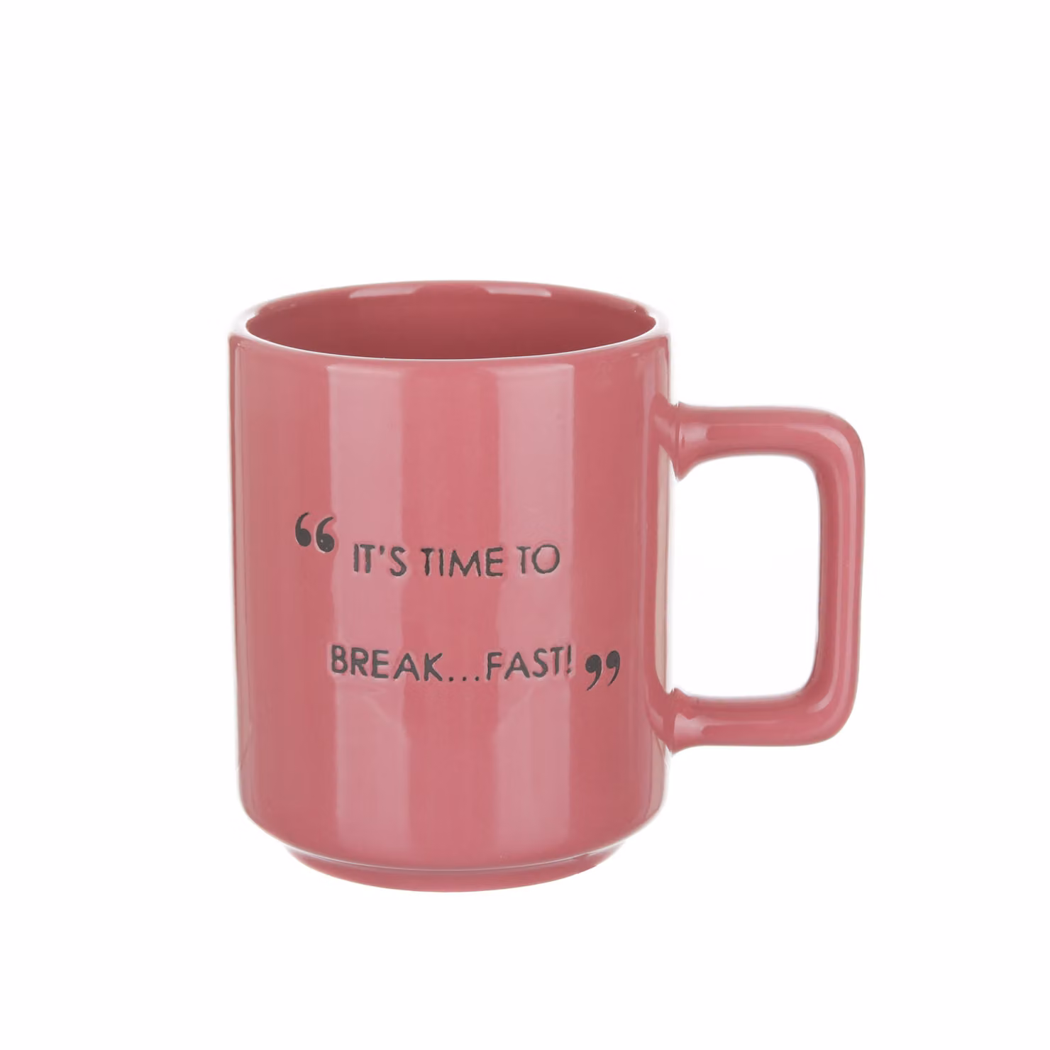 Tazza mug KASANOVA in ceramica color malva da 320 ml con scritta – 2