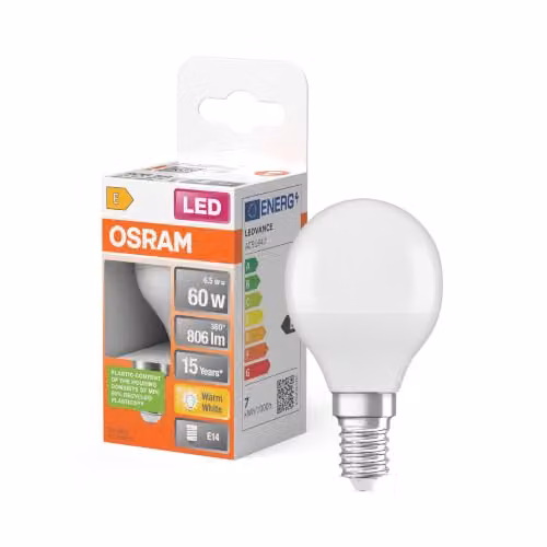 Lampadina LED Osram Star Classic E14 7 Watt 2700 Kelvin 806 Lumen
