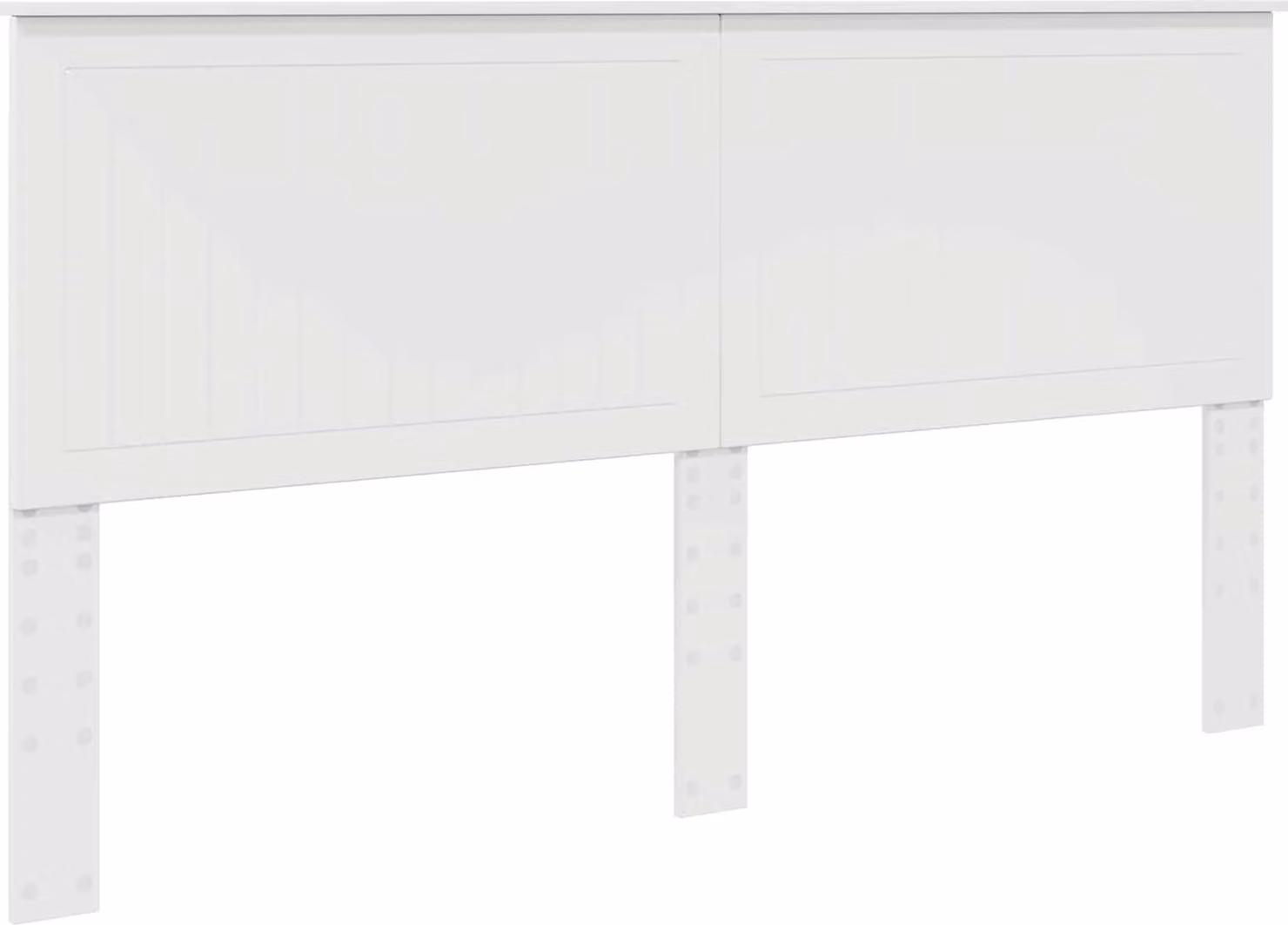 Testiera con testiera Bianco 180 cm Legno multistrato