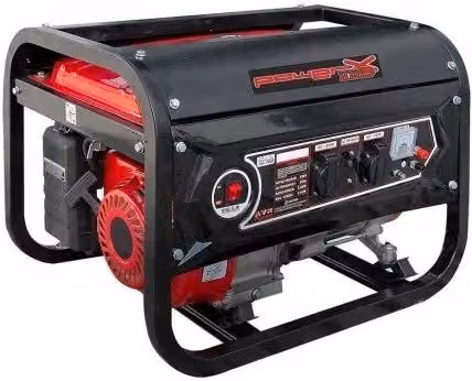 Generatore a benzina Mistral PH3000 da 3000W rosso