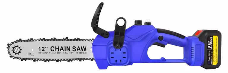 Motosega a batteria - Lama da 30 cm - 6000 W - Batteria agli ioni di litio da 21 V e 4,0 Ah - Motore brushless - Velocità della catena 10 m/s - Con 1 batteria