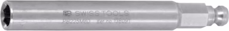 PB Swiss Tools Lama da 8 mm, con magnete porta-inserti da 1/4 di pollice, 80 mm