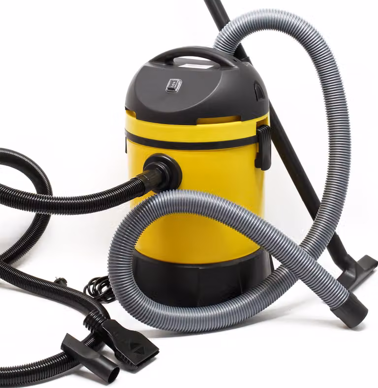 Aspirapolvere industriale Wiltec 1400 W e contenitore da 30 L, aspirapolvere a umido/secco con svuotamento automatico, aspirapolvere multiuso con accessori