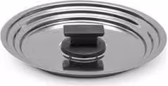 Coperchio per pentola multidiametro in acciaio inox silver Tomattò CO202224, diametri 20-22-24 cm
