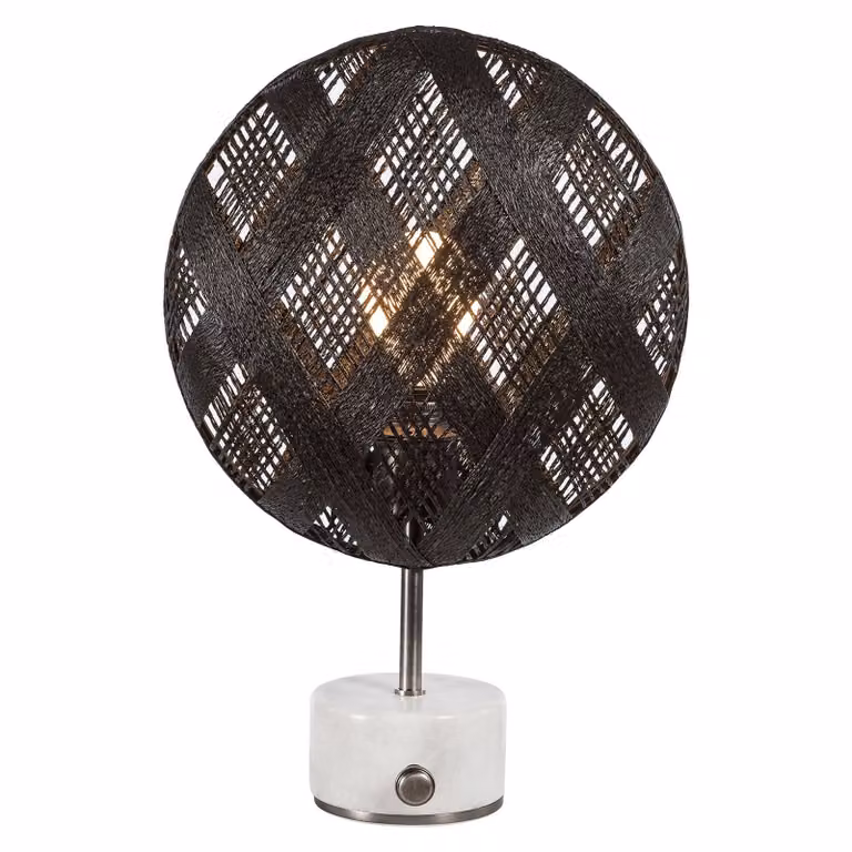 Forestier Lampada da tavolo di design Chanpen S, dimmerabile, Nero, Soggiorno / Sala da pranzo, Design, Lampada da tavolo