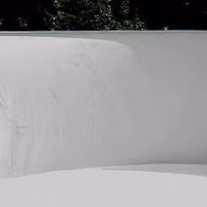 Liner grigio per piscina ovale 610x360 acquamarina white pool 120/130