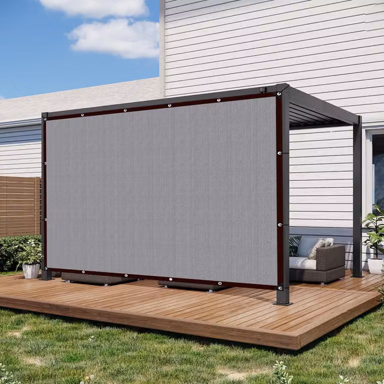 Elzusha - Rete ombreggiante per giardino, 2 x 3 metri, con protezione solare del 85%
