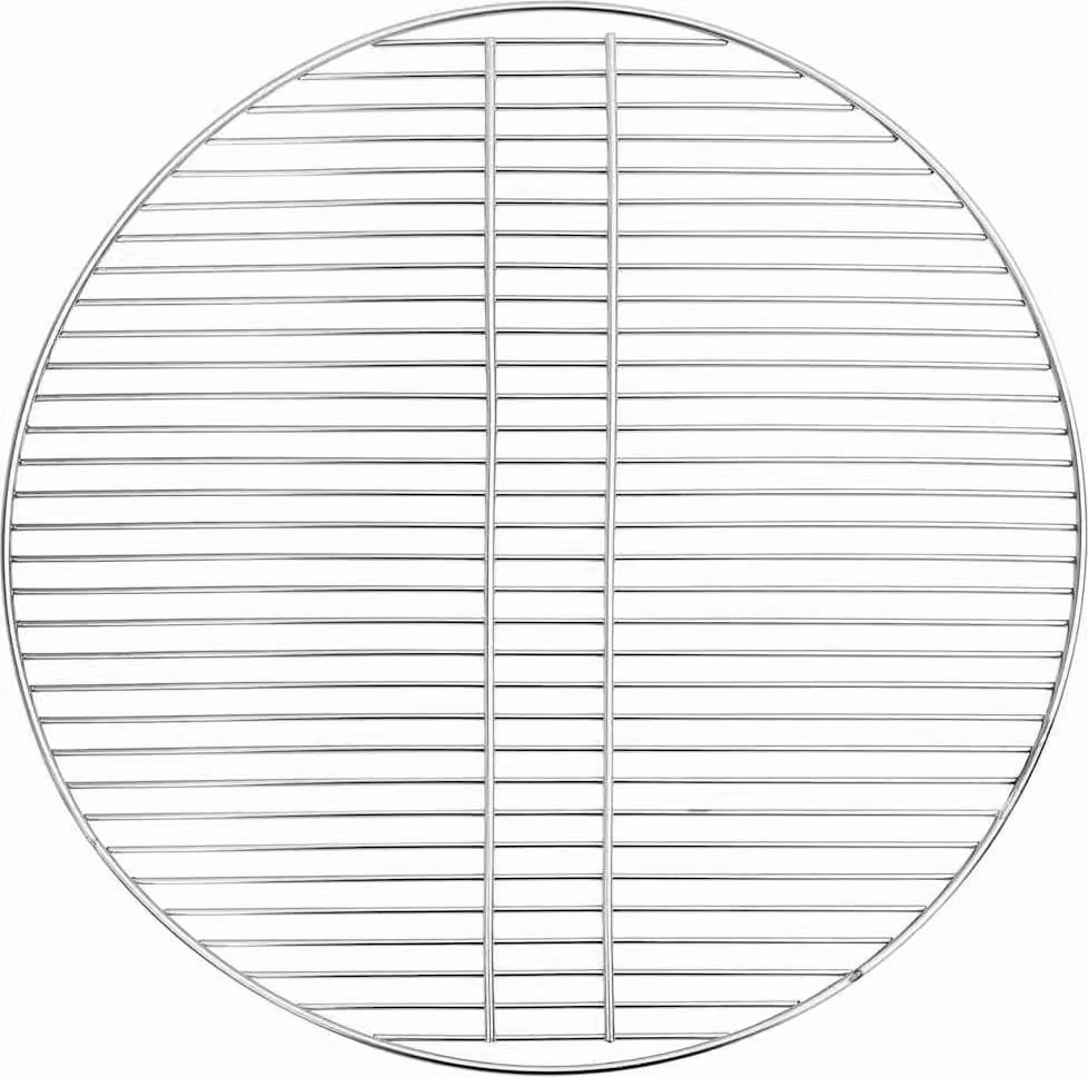 Griglia per barbecue Argento 60 x 60 cm Acciaio inossidabile