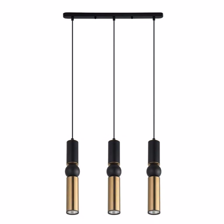 ISIDORA PND-14290-3A-BK-BRO Lampada a sospensione Italux