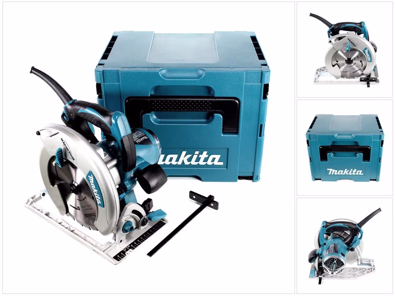 Makita 5008 MGJ 1800 W Sega circolare manuale 210 mm in Makpac