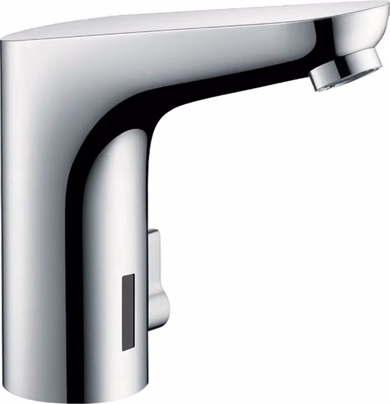 Hansgrohe Focus E miscelatore lavabo elettronico cromo versione di rete con leva di miscelazione