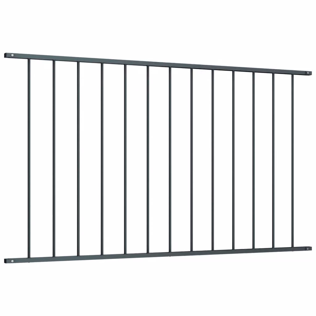 Vidaxl HEK -Pannello 1,7x1,25 m Pulver -bezogener Stahl -Antrazit